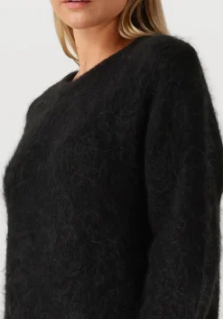 zwarte american vintage midi jurk niby