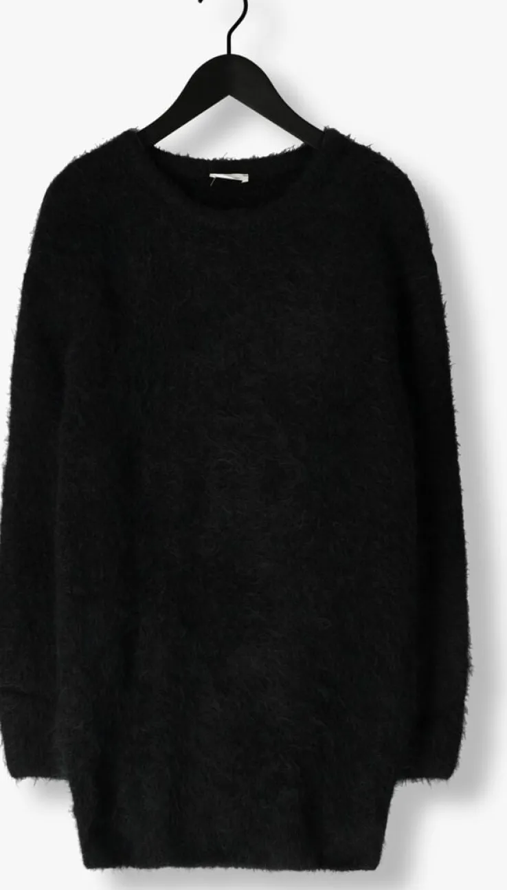 zwarte american vintage midi jurk niby