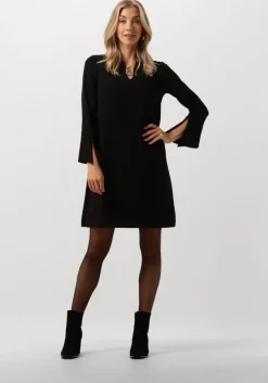 zwarte ana alcazar mini jurk dress clasp