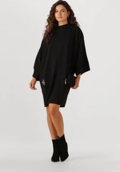 zwarte ana alcazar mini jurk dress modern