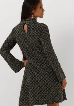 zwarte ana alcazar mini jurk dress 1