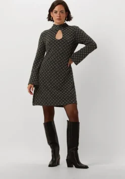 zwarte ana alcazar mini jurk dress 1