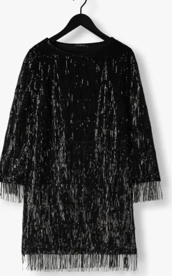 zwarte ana alcazar mini jurk pure sequins dress