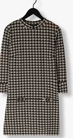 zwarte ana alcazar mini jurk a-shaped dress