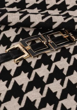 zwarte ana alcazar mini jurk a-shaped dress