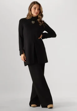 zwarte ana alcazar pantalon wide trousers