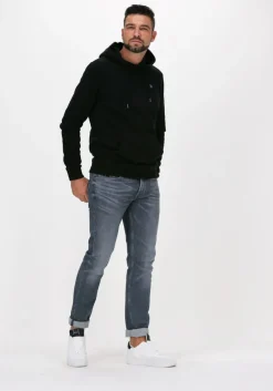 zwarte anerkjendt sweater aknigel organic hoodie