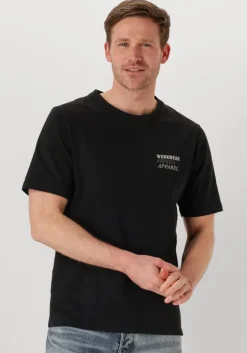 zwarte anerkjendt t-shirt akkikki seasonal tee