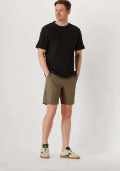 zwarte anerkjendt t-shirt akkiki s/s waffle tee