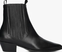 zwarte anonymous copenhagen enkellaarsjes hachi