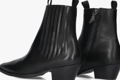 zwarte anonymous copenhagen enkellaarsjes hachi