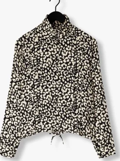 zwarte another label blouses jume animal black shirt
