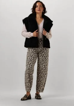 zwarte another label bodywarmer lasse vest