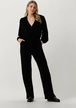 zwarte another label jumpsuit pache jumpsuit l/s