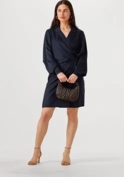 zwarte another label mini jurk milou dress l/s