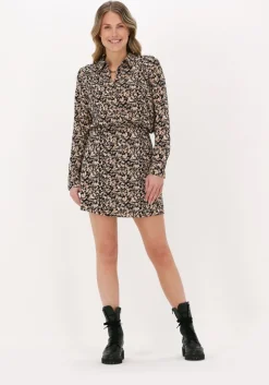 zwarte another label minirok varme floral skirt