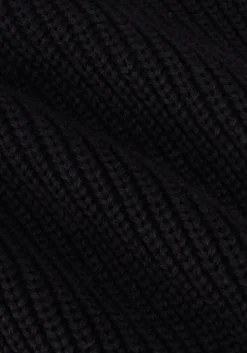 zwarte another label mini jurk myra knitted pull l/s