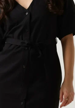 zwarte another label mini jurk liva dress s/s