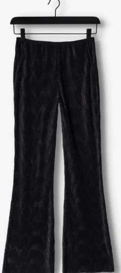zwarte another label pantalon garcelle pleated pants