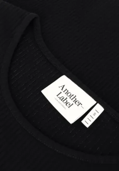 zwarte another label top elyne t-shirt s/s