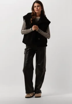 zwarte another label trui aster knitted pull