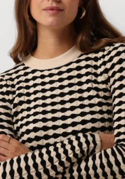 zwarte another label trui aster knitted pull