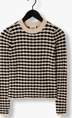 zwarte another label trui aster knitted pull