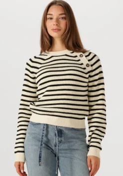 zwarte another label trui aster knitted pull l/s