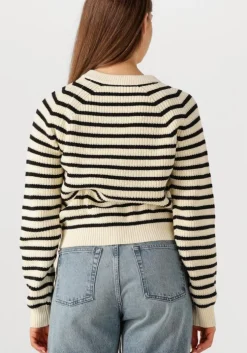 zwarte another label trui aster knitted pull l/s