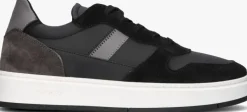 zwarte antony morato lage sneakers mmfw01725