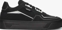 zwarte antony morato lage sneakers mmfw01720