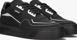 zwarte antony morato lage sneakers mmfw01720