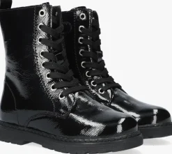 zwarte apples & pears veterboots b009048