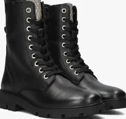 zwarte apples & pears veterboots b0012707