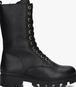 zwarte apples & pears veterboots b0011798