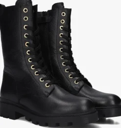 zwarte apples & pears veterboots b0011798