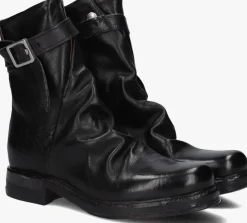 zwarte a.s.98 enkellaarsjes b80213