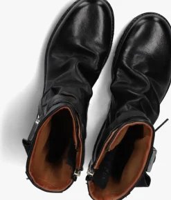 zwarte a.s.98 enkellaarsjes b80213