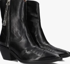 zwarte a.s.98 enkellaarsjes b84205