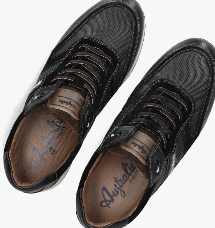 zwarte australian lage sneakers filmon