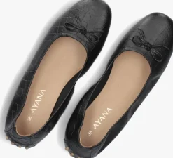 zwarte ayana ballerina's 1261
