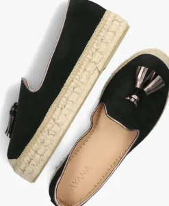 zwarte ayana espadrilles yu737