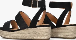 zwarte ayana sandalen met hak 0047-17k