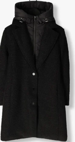 zwarte beaumont gewatteerde jas tara