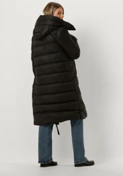 zwarte beaumont gewatteerde jas stelle