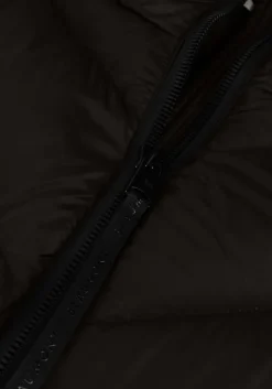 zwarte beaumont gewatteerde jas stelle