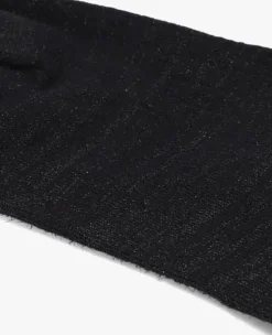 zwarte becksondergaard sokken rib glitter sock