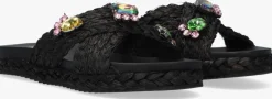 zwarte bibi lou slippers 889z70hg