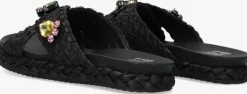 zwarte bibi lou slippers 889z70hg