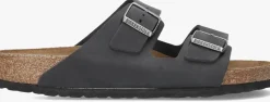 zwarte birkenstock slippers arizona led